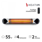 Infrapuna k&uuml;tteseade Heatum H2000R CORE SILVER