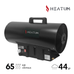 Termostaadiga gaasik&uuml;tteseade Heatum H65AT-BLAZE, 65 kW