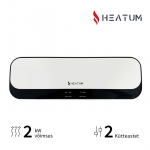 Keraamiline seina-soojapuhur Heatum Avo H2000W WIFI