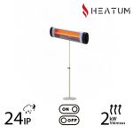 &Uuml;hel jalal seisev infrapuna soojuskiirgur Heatum H2000 OPTIM