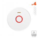 Suitsuandur XP-650s koos 10 aastat kestva integreeritud 3 V patareiga (4 tk.)