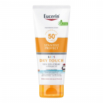 EUCERIN Sun Kids Sensitive Protect SPF 50+ p&auml;ikesekaitsega geelkreem lastele 200 ml