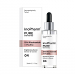 INOPHARM Pure Elements 10% niatsiinamiid + 1% tsinki helendav seerum 30 ml