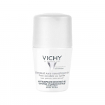 VICHY Roll-on deodorant - liigset higistamist reguleeriv higistamisvastane aine 48H tundlikule nahale 50 ml