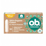 O.B. Organic Normal tampoonid N16