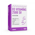 ICONFIT D3-vitamiin naistele 2500 R&Uuml; (60 kapslit)