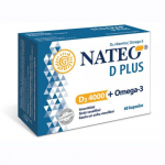 NATEO D3 Plus Omega-3 4000 SV kapslid N60