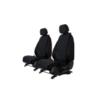 EVAtech ECO Standard istmekatted, 2 tk - must / mustad servad / sinised &otilde;mblused