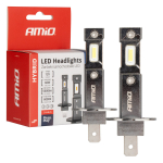LED-esitulede pirnid h&uuml;briid H1 6000K Canbus 60W AMIO-04112