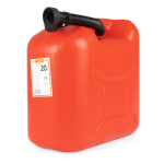 Plastikust k&uuml;tusekanister 20 l, punane