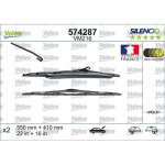 Puhastite komplekt Valeo Silencio Performance X2 VM216, 550/410 mm