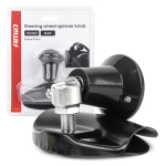Kokkupandav roolinupp, must, AMIO-04973