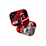 Auto k&uuml;lgmised p&auml;ikeserulood 44x35 cm, 2 tk., Star Wars First Order
