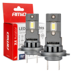 LED-esitule pirnid X4-seeria AVIATOR H7/H18 6500K max 44W AMIO-03764