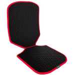 EVAtech laste turvatooli istmekaitse - must / punased servad