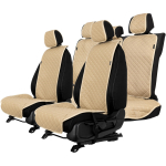 EVAtech ECO Standard istmekatted, 3 tk - beež / beežid servad / beežid &otilde;mblused