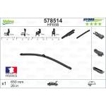 Klaasipuhasti Valeo HydroConnect HF65B, 650 mm