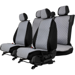 EVAtech ECO Standard istmekatted, 3 tk - hall / mustad servad / hallid &otilde;mblused