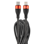 USB-C + Lightning-kaabel iPhone'ile 200 cm FullLINK AMIO-02931
