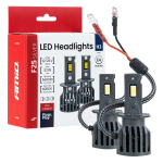 LED-esitulede pirnid F25 h&otilde;bedased t&auml;is CANBUS H3 52W 12V 24V AMIO-04702