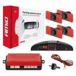 Parkimisabis&uuml;steem LED, 4 musta andurit, sisemine paigaldus 16,5 mm AMIO-02255