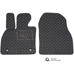 Ekonahast matid QuiltyMats VOLKSWAGEN CADDY 2004-2020a. (Krovininis) (Must / hallid &otilde;mblused)