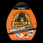 Gorilla Tape Black, teip, must, 11mx48mm