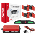 Parkimisabis&uuml;steem LED COB, 4 musta andurit, sisemine paigaldus 16,5 mm AMIO-02285