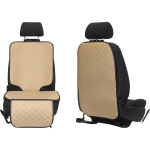 EVAtech ECO Autos&otilde;iduistme Kaitsekomplekt - beež / mustad servad / beežid &otilde;mblused