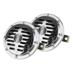 Signaal &ndash; kroom, 125 mm, 110 dB, 12V, AMIO-04074