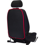 EVAtech Laste Autoistme Seljatoekaitse&nbsp;68x46 cm - must / punased servad
