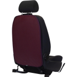EVAtech Laste Autoistme Seljatoekaitse&nbsp;68x46 cm - kirsipunane / kirsi servad