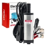 Elektriline diiselk&uuml;tuse imemispump 38 mm 12V/230V voolikuga AMIO-03243