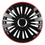 Rattakate 1 tk. Falcon, must ja punane 14"