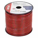 Kahesooneline CCA-kaabel, 2x1,5mm&sup2; 100m 7,5A AMIO-04459