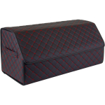 EVAtech pagasiruumi korraldaja ECO L 30x30x65 cm - must / mustad servad / punased &otilde;mblused / punane sisemus