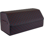 EVAtech pagasiruumi korraldaja ECO L 30x30x65 cm - must / mustad servad / sarkans &scaron;uvums / must sisemus