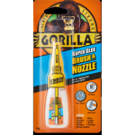 GORILLA Superglue Brush & Nozzle, universaalne kiirliim, 12 g