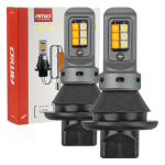 LED DRL p&auml;evas&otilde;idutuled ja suunatuled 2in1, 1156, CANBUS, 12/24 V, AMIO-05005