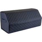 EVAtech pagasiruumi korraldaja ECO L 30x30x65 cm - must / mustad servad / sinised &otilde;mblused / must sisemus