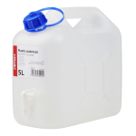 Plastikust veepaak kraaniga 5L AMIO-03201