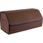 EVAtech pagasiruumi korraldaja ECO L 30x30x65 cm - pruun / mustad servad / pruunid &otilde;mblused / must sisemus