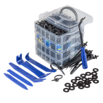 Plastikust keevituskomplekt tihvtide ja klambritega, 1211 tk. AMIO-04746