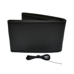 Rooliratta kate n&otilde;ela ja niidiga 38-39 cm - must / mustade &otilde;mblustega