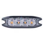 LED-hoiatuslamp 4 LED R65 R10 12-24V AMIO-02298