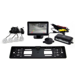 Parkimisabis&uuml;steem TFT01 4.3" CAM-402 LED-kaameraga, 4 h&otilde;bedast andurit