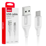 USB-A - USB-C kaabel 3A 100 cm FullLINK AMIO-03917