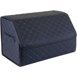 EVAtech pagasiruumi korraldaja ECO M 30x30x50 cm - must / mustad servad / sinised &otilde;mblused / punane sisemus