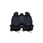 EVAtech ECO PRO autoistmekatted, 3 tk - must / mustad servad / sinised &otilde;mblused