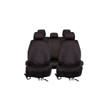 EVAtech ECO PRO autoistmekatted, 3 tk - must / mustad servad / punased &otilde;mblused